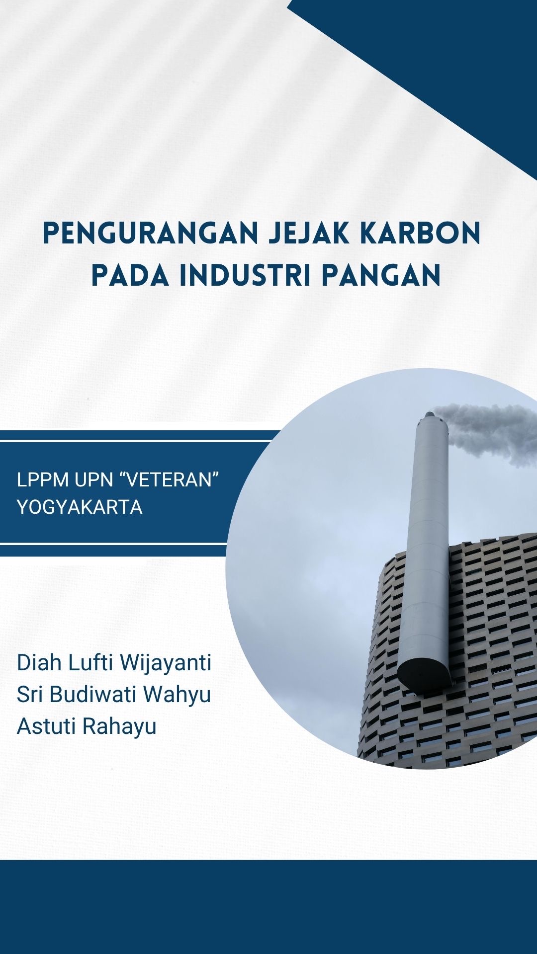 Cover Buku PENGURANGAN JEJAK KARBON PADA INDUSTRI PANGAN